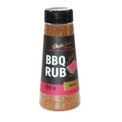 Prieskonių mišinys barbeque RUB Delicia's, 160 g